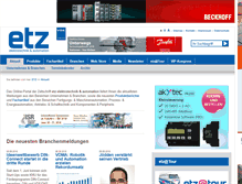 Tablet Screenshot of etz.de