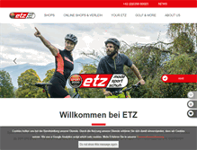 Tablet Screenshot of etz.at